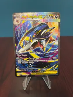 Mega Sharpedo ex 127/094 Special Illustration SIR Pokemon Phantasmal Flames NM/M - Image 1