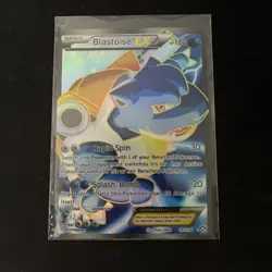Pokemon TCG Blastoise EX XY Holo Full Art Ultra Rare Card 142/146 - Image 1