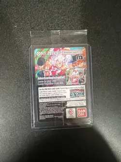 One Piece Monkey D. Luffy US Voyage College Basketball Promo Card - Image 2