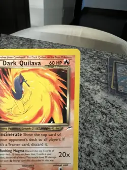 Pokemon TCG Dark Quilava Neo Destiny Card 39/105 Unlimited Uncommon - Image 3