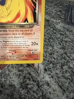 Pokemon TCG Dark Quilava Neo Destiny Card 39/105 Unlimited Uncommon - Image 4