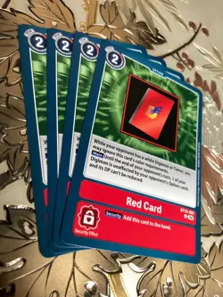 Digimon Card Game Playset Red Card BT19-089 C Release Special Booster 2.5 - Image 1