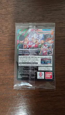One Piece Card Game Monkey D. Luffy College Basketball Promo SEALED - Image 2