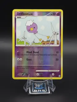 Drifloon 92/146 - Legends Awakened Reverse Holo - LP Pokemon Card TCG 2008 - Image 1