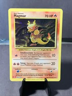 Pokemon TCG Magmar #006/034 CLC Holo Promo Classic Collection Card 2023 NM - Image 1