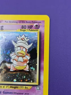 1st Edition Slowking Pokemon Card TCG Neo Genesis Holo 14/111 - Image 4