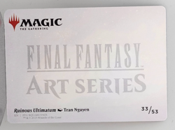 Ruinous Ultimatum Art Card - Art Series: FINAL FANTASY (ASFIN) - Image 2