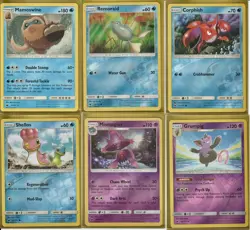 Pokemon 54 Card Lot Sun & Moon ERA Holo/Reverse Holo /Rare Unbroken Bonds & More - Image 3