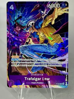 Trafalgar Law (Illustration Box Vol.6) P-093 One Piece Promotion Cards Foil - Image 1