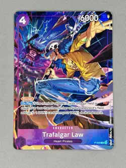 Trafalgar Law (Illustration Box Vol.6) P-093 One Piece Promotion Cards Foil - Image 3