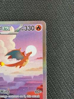 Charizard ex NM 199 SIR SV Scarlet & Violet 151 Pokemon TCG Card 2023 - Image 4