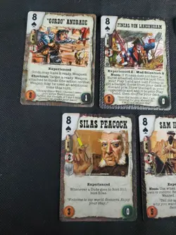 Deadlands Doomtown Boot Hill CCG Card Game Card Lot 8 Eight's Spade Mixed Rare * - Image 2