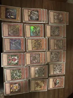 Ancient Gear 67 Card Yugioh Deck With Sleeves 12 Rare Or Better - Image 1