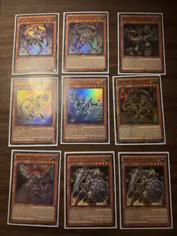 Ancient Gear 67 Card Yugioh Deck With Sleeves 12 Rare Or Better - Image 3