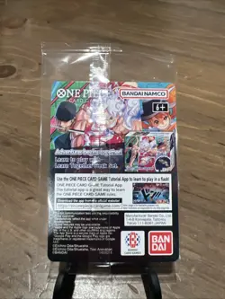 Brand New Sealed One Piece CCG Monkey.D.Luffy US College Basketball Promo Card - Image 2