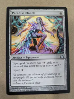 Paradise Mantle - MM - MTG - LP - Image 1