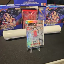 🔥One Piece Monkey D. Luffy College Basketball US Voyage Promo Card🔥 W/Poster! - Image 3