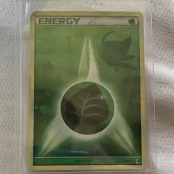 Pokemon TCG 2011 Grass Energy Holo Card (1 Card, Nintendo, English) - Image 2