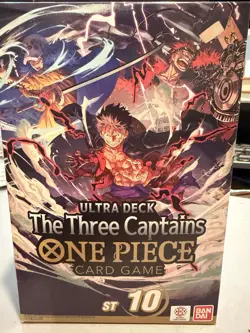 Bandai One Piece The Three Captains Ultra Deck - 51 Cards (ST-10) 810059783508 - Image 1