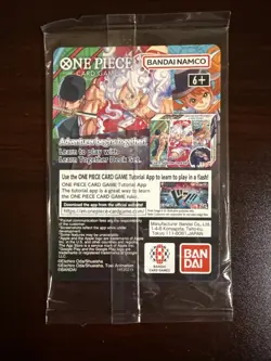 One Piece Monkey D. Luffy US Voyage College Basketball Promo Card Gonzaga SEALED - Image 2