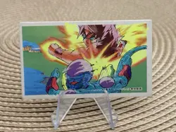 Son Goku Frieza Dragon Ball Kaku Menko Card Very Rare Japan Japanese - Image 1