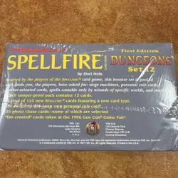 SPELLFIRE Dungeons SET 12 Booster Packs Sealed Box - First Edition D&D Cards - Image 4
