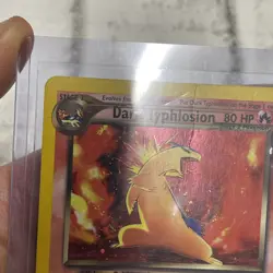 Dark Typhlosion 10/105 Neo Destiny Rare Holo Pokemon Card MP/LP Vintage Nintendo - Image 3