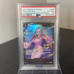 【PSA10】One Piece Card Nefeltari Vivi Treasure Cup '24 Top 16 Prize OP05-086 - Image 1