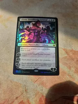 Liliana, Dreadhorde General Foil War Of The Spark MTG NM - Image 1