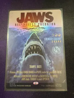 MTG Jaws Relentless Predator Borderless Foil 264594 - Image 1