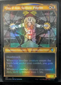 Elas Il-Kor, Sadistic Pilgrim Showcase Foil Dominaria United 297 NM EN - Image 1