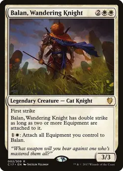 Balan, Wandering Knight-Commander 2017-Regular-2-NM - Image 1