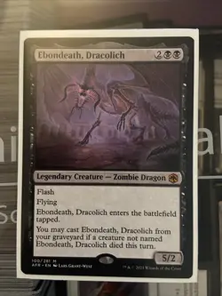 Ebondeath, Dracolich Adventures in the Forgotten Realms MYTHIC - Image 1