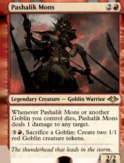 Modern Horizons #138 Pashalik Mons - Image 1