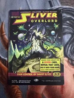 Sliver Overlord (Showcase) NM Special Guests 128 MtG Regular - Image 1