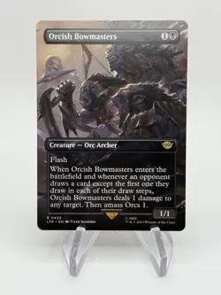 Orcish Bowmasters - Borderless - Magic MTG 2023 Lord of the Rings NM - Image 1