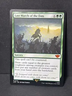 Last March of the Ents 0172 - Mythic Rare - LOTR: Tales of Middle Earth - Image 1