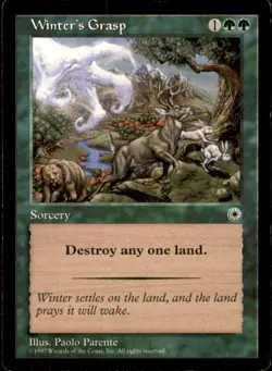 Winter's Grasp LP Light Play Portal MTG [9560] - Image 1