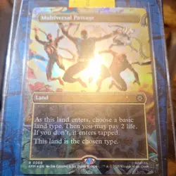 MTG Multiversal Passge 0206 Foil (Borderless) Marvel's Spider-Man NM SPM - Image 2