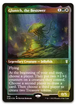Gluntch, the Bestower (Foil Etched) #533 (NM) Baldur's Gate CLB Magic MTG - Image 1