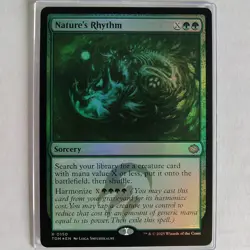 Nature's Rhythm - Foil - NM - Tarkir: Dragonstorm TDM - MTG - Image 1