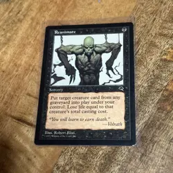 Reanimate Tempest Regular MTG Magic the Gathering Mystery Booster List - Image 1