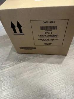 MTG Unopened Case of 4 Beyond Warhammer 40K Collectors Edition Commander - Image 5