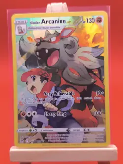 Hisuian Arcanine TG08/TG30 Lost Origin Trainer Gallery Ultra Rare Pokemon Card - Image 1