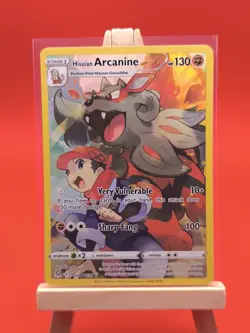 Hisuian Arcanine TG08/TG30 Lost Origin Trainer Gallery Ultra Rare Pokemon Card - Image 3