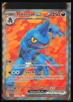 Toxicroak ex - 232/198 SV01: Scarlet & Violet Base Set - Pokemon TCG - NM - Image 1