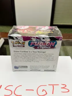 Pokemon Sword & Shield Fusion Strike Booster Box Factory Sealed - Image 3