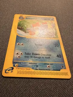Pokemon TCG Croconaw Expedition 2002 74/165 Regular Uncommon - LP - Image 3