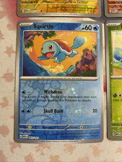 COSTCO Pokemon 151 Cosmo Holo Promo set Pikachu Squirtle Charmander Bulbasaur - Image 3