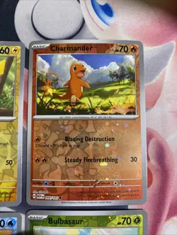 COSTCO Pokemon 151 Cosmo Holo Promo set Pikachu Squirtle Charmander Bulbasaur - Image 5